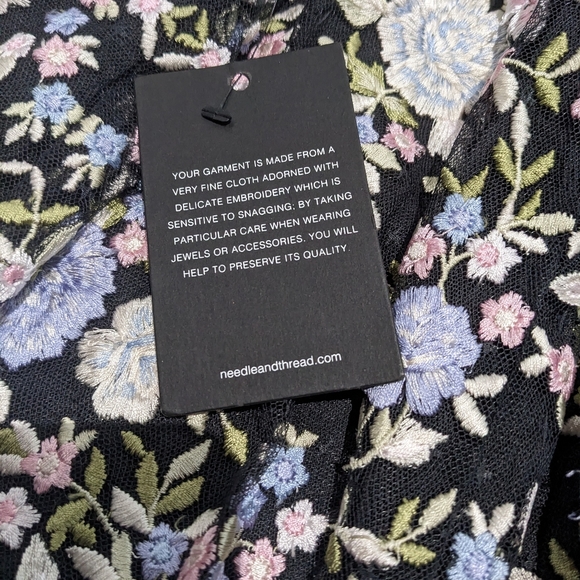 BNWT Needle and Thread ROSE DREAM MICRO MINI DRESS - Picture 11 of 16